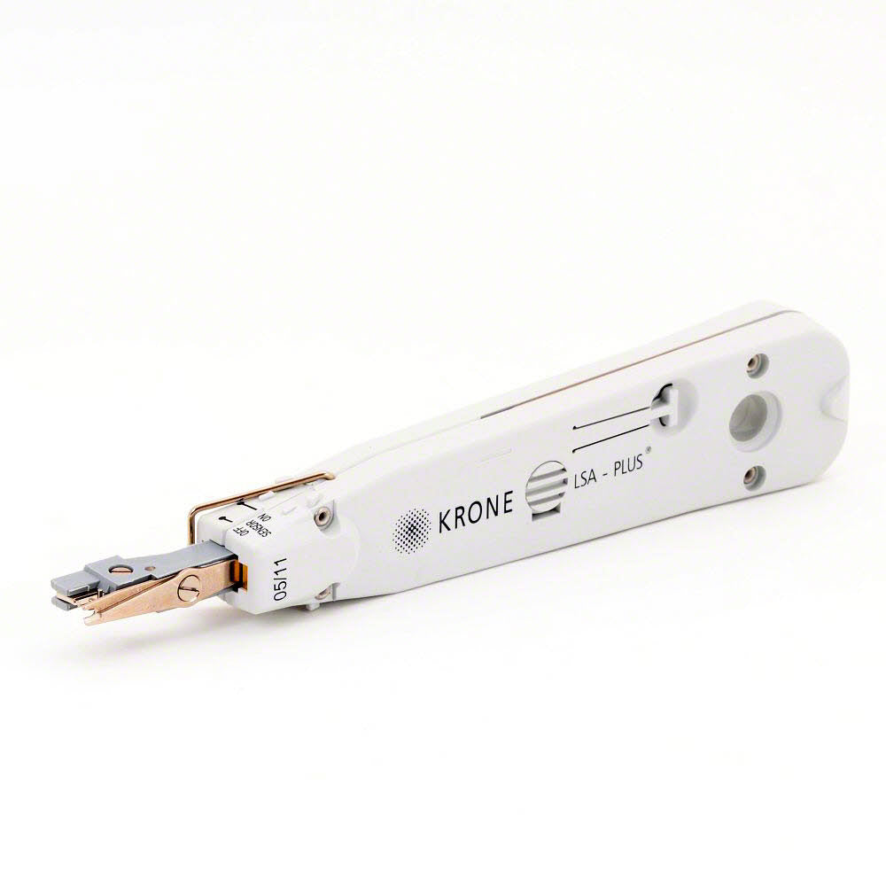 Krone LSA Anlegewerkzeug mit Sensor Krone LSA Anlegewerkzeug mit Sensor